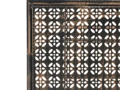 Barbord til have BORMIO 60 cm 60 cm Metal Sort