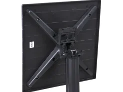 Barbord til have LEMNOS 60 cm 60 cm Sort