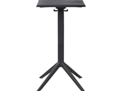 Barbord til have LEMNOS 60 cm 60 cm Sort