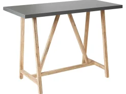 Barbord til have TALAMONE 140 cm 70 cm Grå