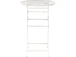 Barbord til have TRIESTE 60 cm 60 cm Metal Lys Beige