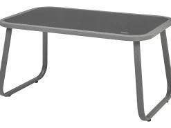 BARREA 4 personers Loungesæt med bord Grå Metal