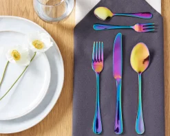 Bestiksæt med 30 dele FUSILLI Multifarvet