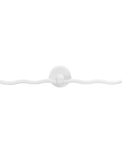 Billede og spejl LED-lys AILETTE Metal Hvid