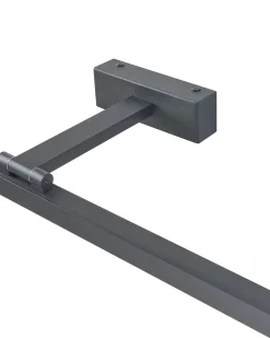 Billede og spejl LED-lys ARROS Metal Sort