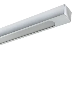 Billede og spejl LED-lys ARROS Metal Sølv