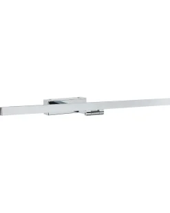 Billede og spejl LED-lys ARROS Metal Sølv