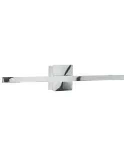 Billede og spejl LED-lys MARIZ Metal Sølv