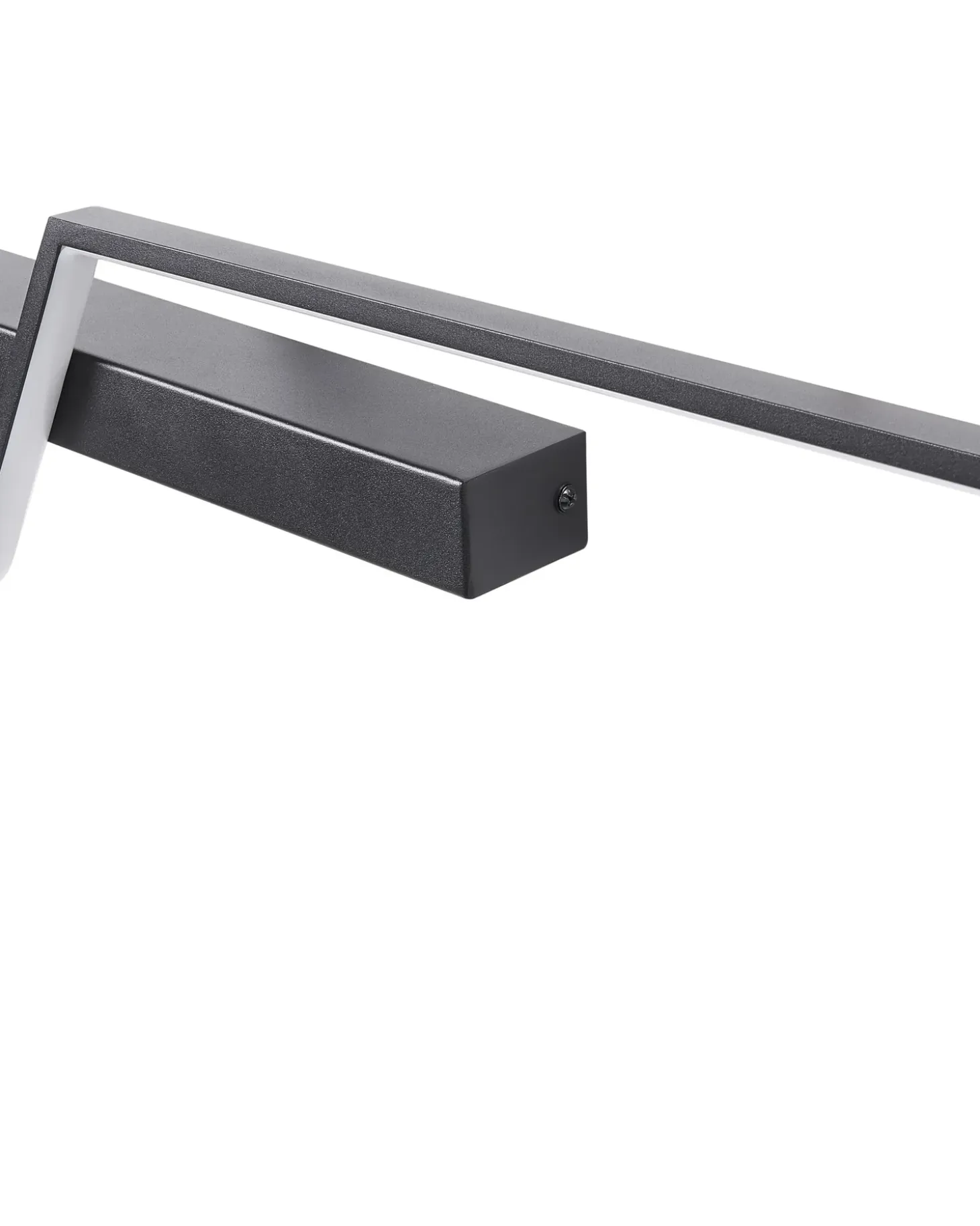 Billede og spejl LED-lys NOCEDA Metal Sort