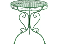 Bistro bord ALBINIA 70 cm 70 cm Metal Grøn