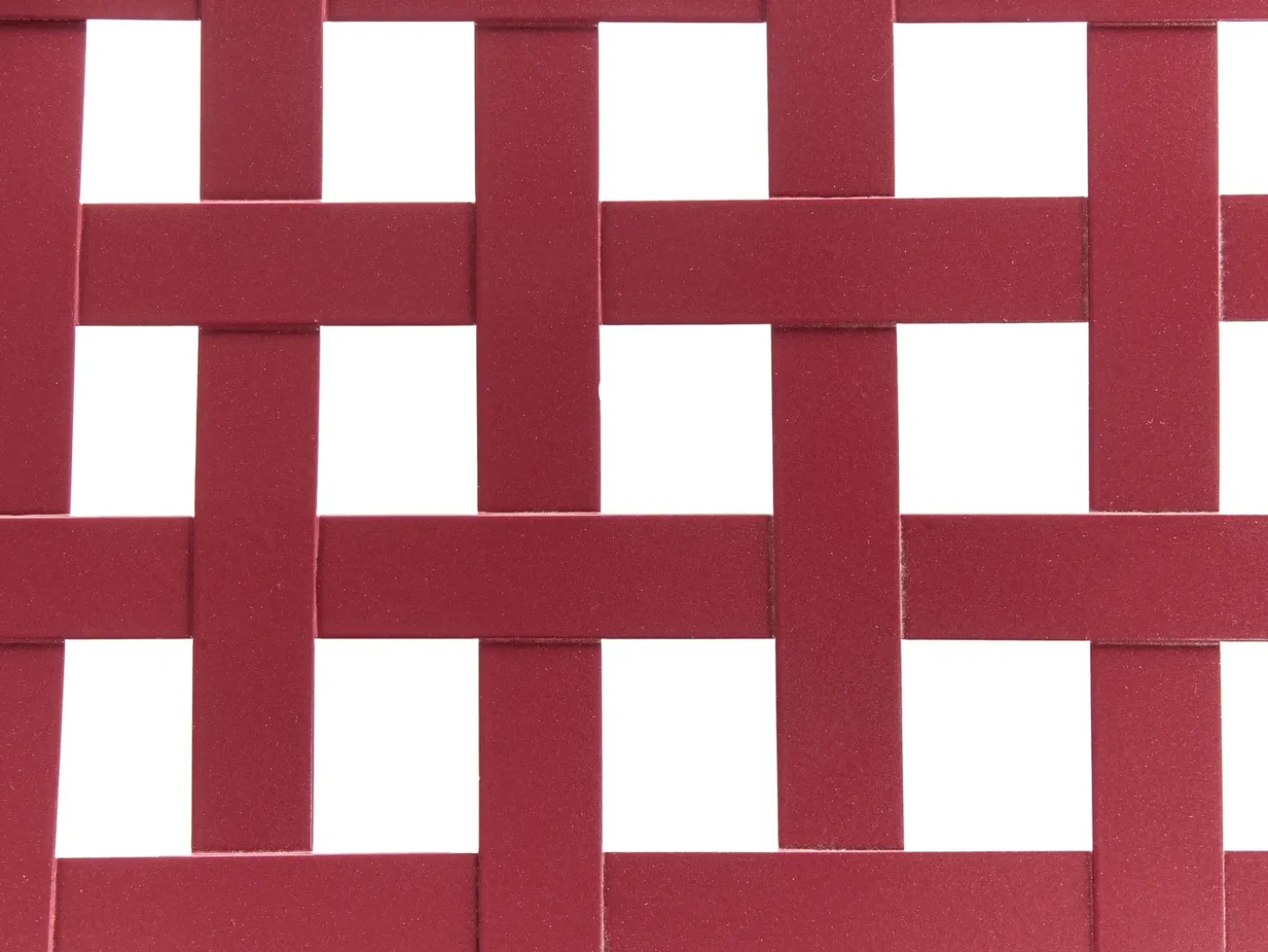 Bistro bord ALBINIA 70 cm 70 cm Metal Bordeaux