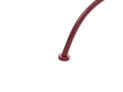 Bistro bord ALBINIA 70 cm 70 cm Metal Bordeaux