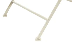 Bistro bord BIVIO 90 cm 90 cm Metal Cremehvid