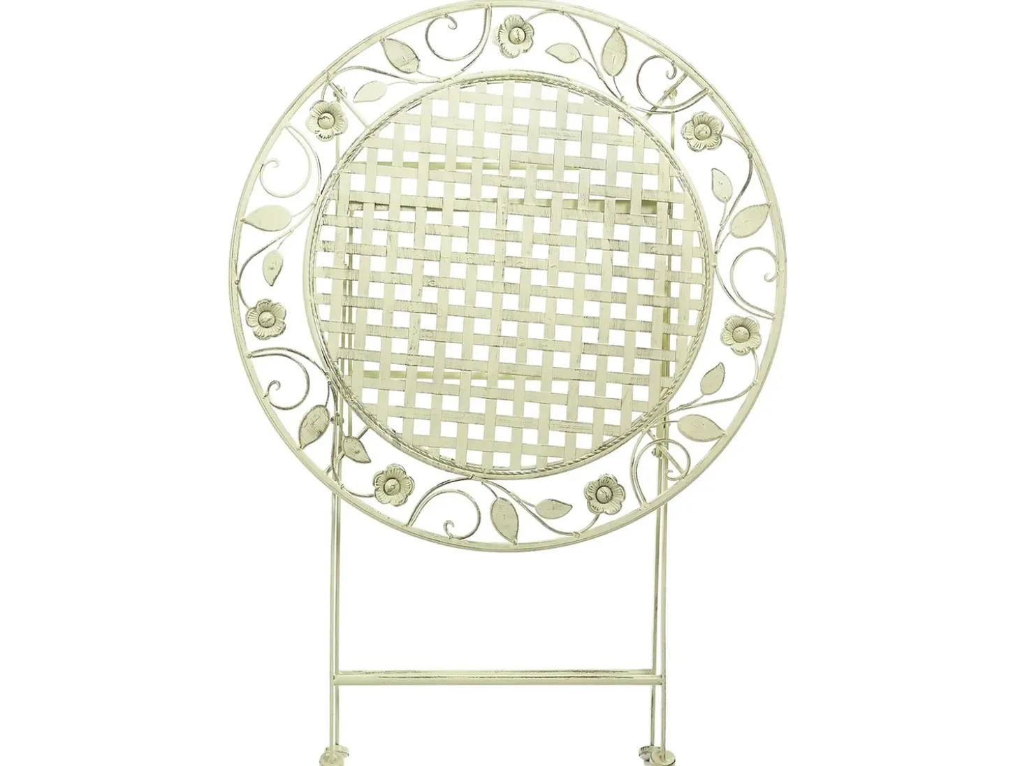 Bistro bord BIVIO 70 cm 70 cm Metal Lysegrøn