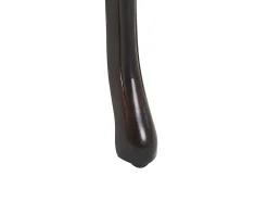 Bistro bord BOVINO 65 cm 65 cm Metal Mørkebrun