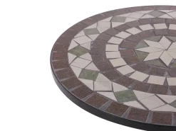 Bistro bord CARIATI 60 cm 60 cm Sort