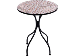 Bistro bord CARPINO 60 cm 60 cm Sort