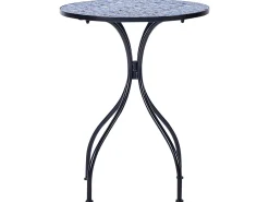 Bistro bord CIGLIANO 60 cm 60 cm Metal Sort
