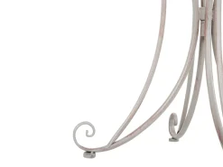 Bistro bord CILENTO 71 cm 71 cm Metal Grå