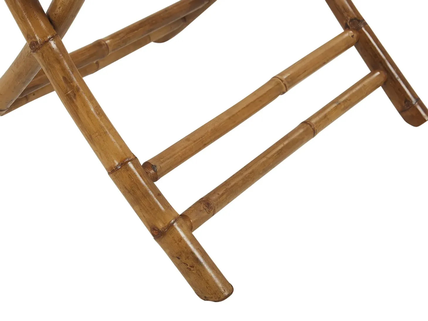 Bistro bord MOLISE 70 cm 70 cm Bambus Brun