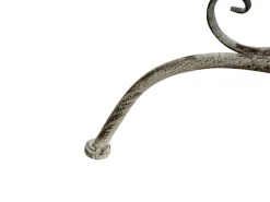Bistro bord NURRA 80 cm 36 cm Metal Grå