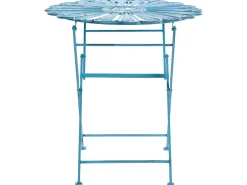 Bistro bord PAVIA 71 cm 71 cm Metal Blå