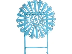 Bistro bord PAVIA 71 cm 71 cm Metal Blå
