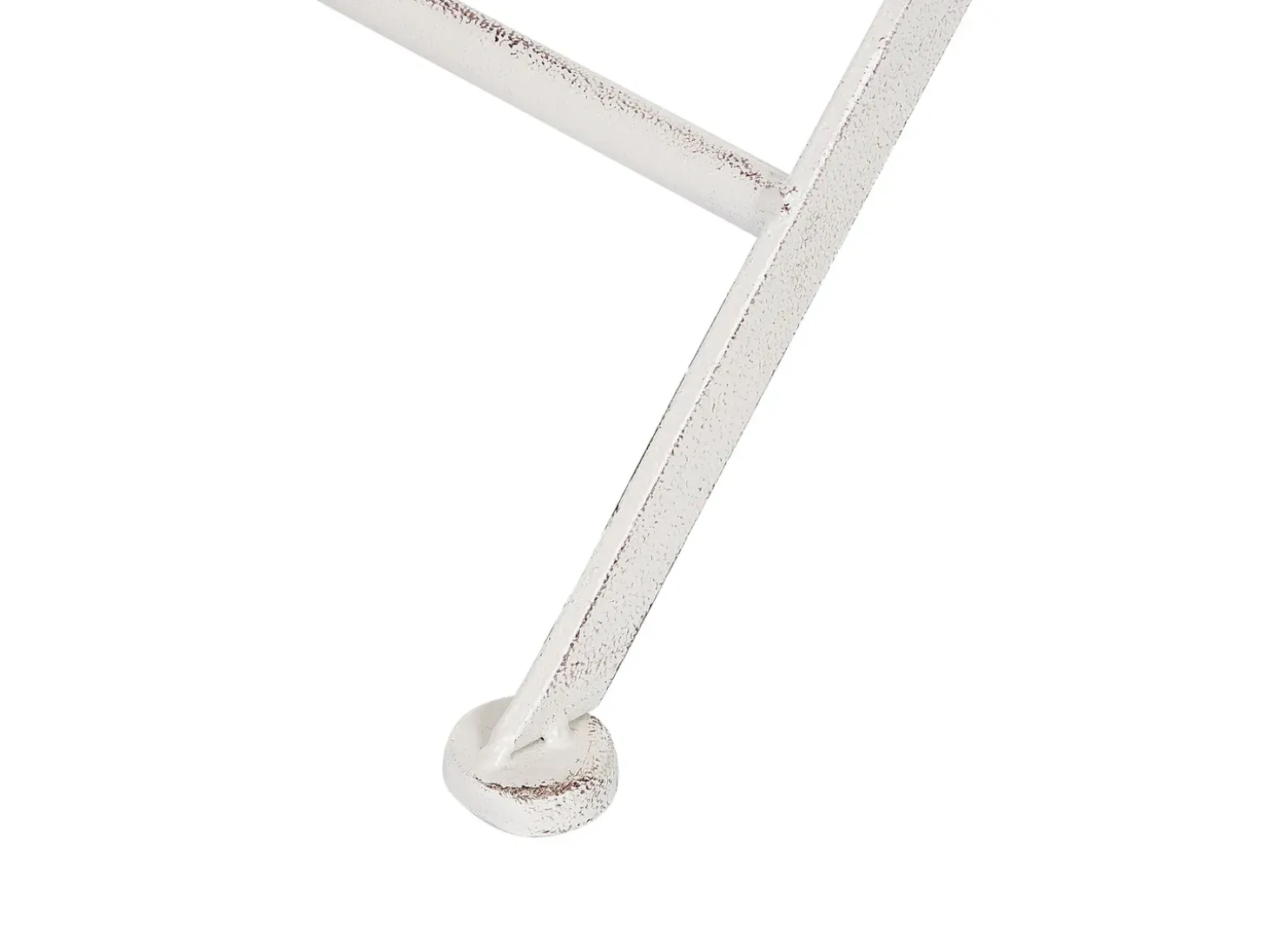 Bistro bord SCAFA 70 cm 70 cm Metal Hvid
