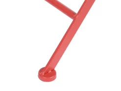 Bistro bord SCARIO 70 cm 70 cm Metal Rød