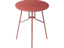 Bistro bord TALTAL 64 cm 64 cm Metal Rød
