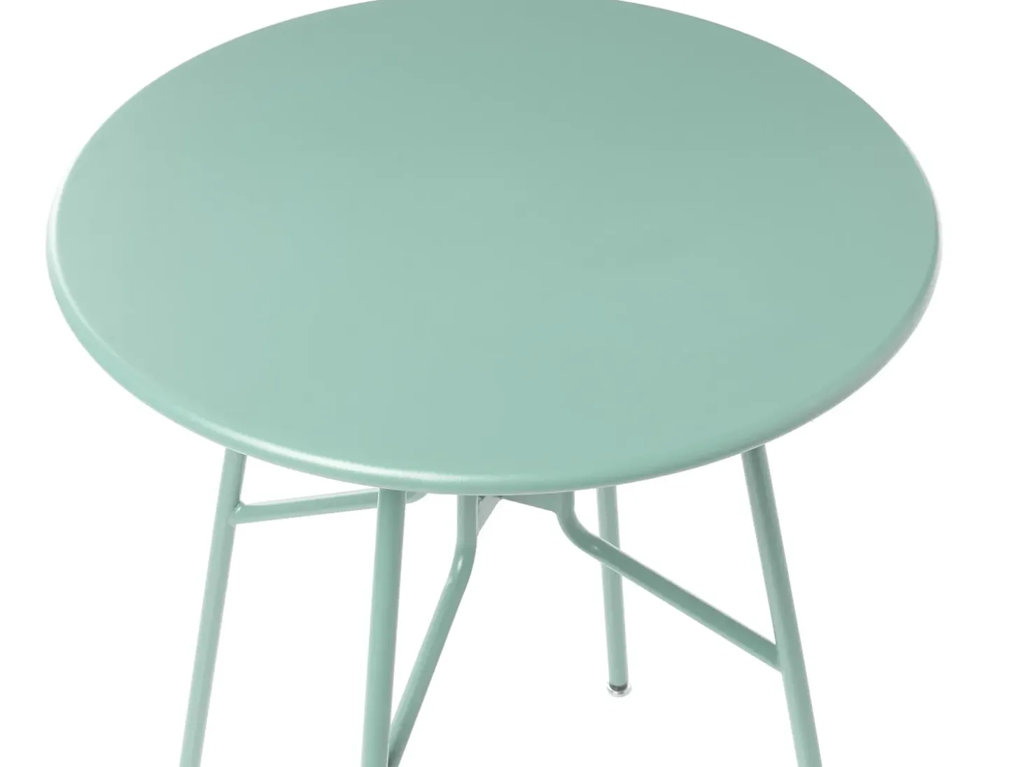 Bistro bord TALTAL 64 cm 64 cm Metal Lysegrøn