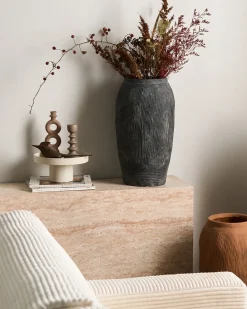 Blomstervase ARGINO 50 cm Grå