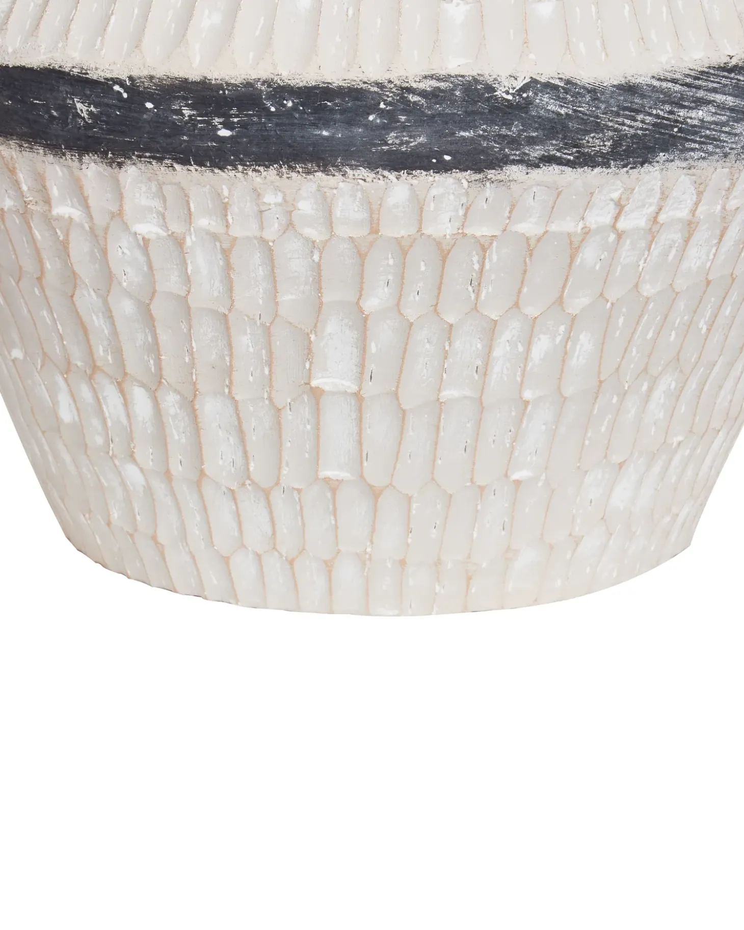 Blomstervase ARUNCUS Keramik 30 cm Beige