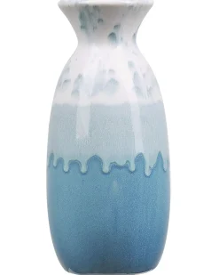 Blomstervase CHALCIS Stentøj 25 cm Blå