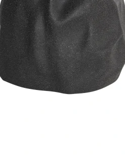 Blomstervase COONTAIL Stentøj 31 cm Sort
