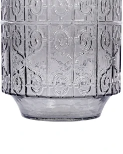 Blomstervase DIKELLA Glas 33 cm Grå