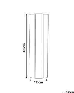 Blomstervase ESTELLA Keramik 40 cm Hvid