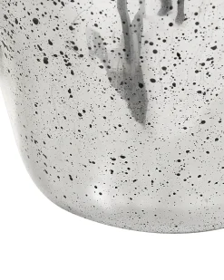 Blomstervase KACHORI Glas 40 cm Sølv