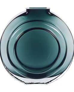 Blomstervase KAPELI Glas 15 cm Turkis