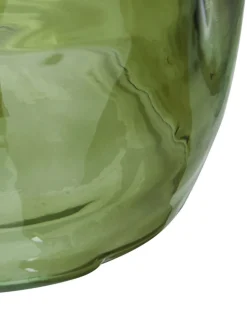 Blomstervase KERALA Glas 30 cm Olivengrøn