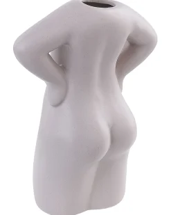 Blomstervase KILKIS Keramik 24 cm Beige