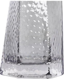 Blomstervase LILAIA Glas 27 cm Grå