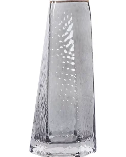 Blomstervase LILAIA Glas 27 cm Grå