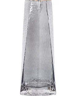 Blomstervase LILAIA Glas 27 cm Grå