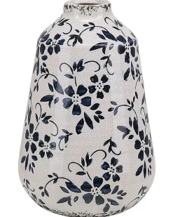 Blomstervase MARONEIA Stentøj 20 cm Hvid