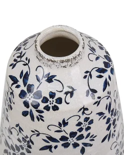Blomstervase MARONEIA Stentøj 25 cm Hvid
