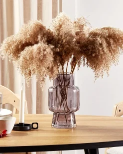 Blomstervase MEGALO Glas 26 cm Grå