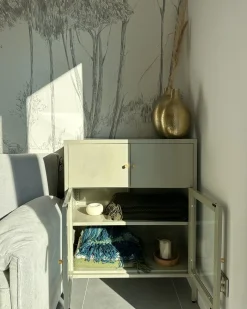 Blomstervase MOHENJO Metal 32/35 cm Guld