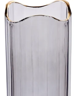 Blomstervase PERDIKI Glas 30 cm Grå