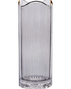 Blomstervase PERDIKI Glas 30 cm Grå